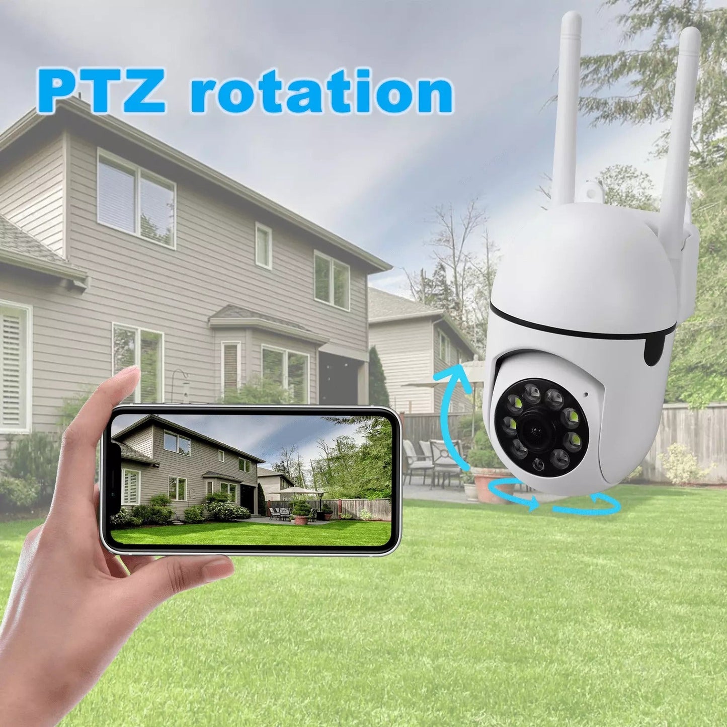 4-Pack Wireless 5g Wifi Security Camera System