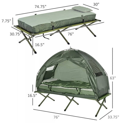 1 Person Compact Backpacking Tent