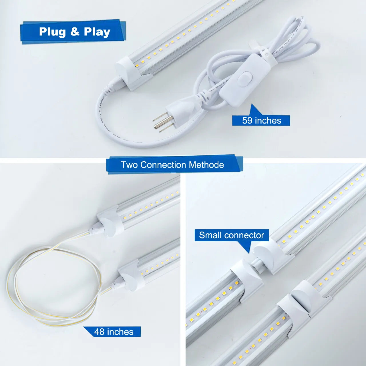 4FT 6 Pack LED commercial Light