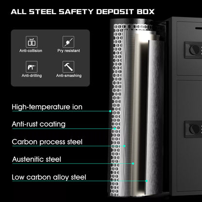 Large Fireproof Home Safe Box