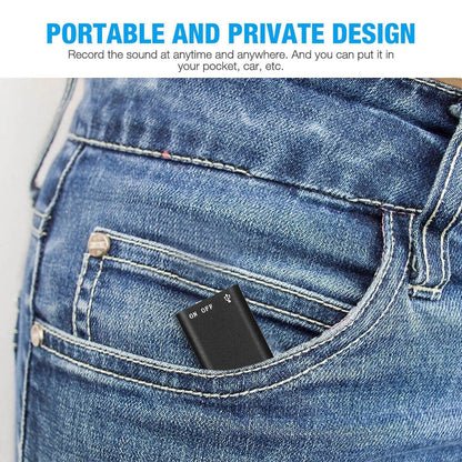 Mini Hidden Voice Recorder Device