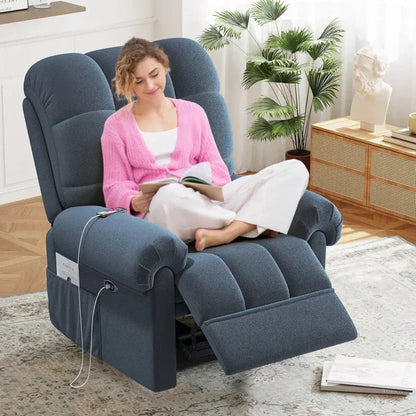Power Recliner Chair – Electric Adjustable Reclining Chair for Living Room Comfort