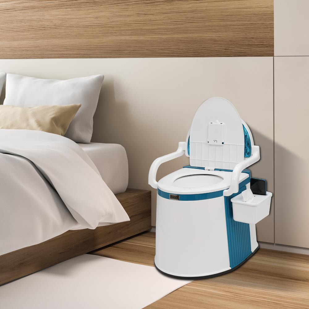 Outdoor and Indoor Portable Toilet – Comfortable Design for Seniors & Adults