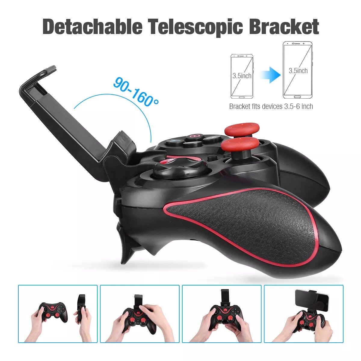 Mobile Gaming Controller For Iphone And Android