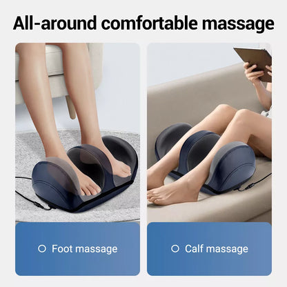 Shiatsu-jalkojen ja pohkeiden hierontalaite lämmöllä