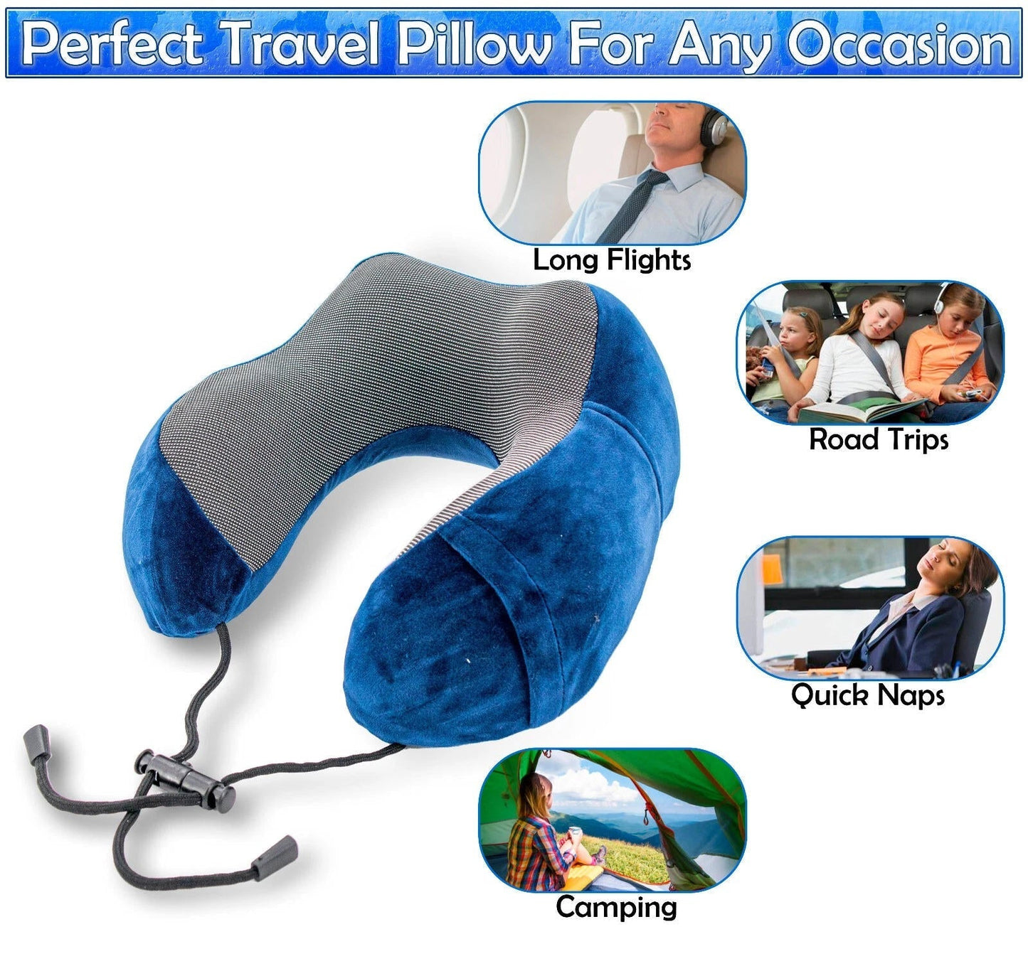 Travel Neck Pillow Premium