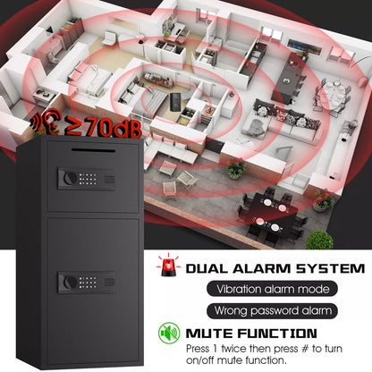 Large Fireproof Home Safe Box