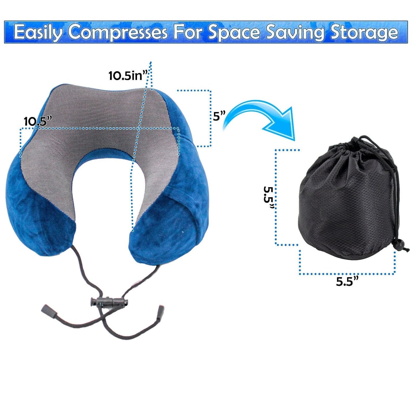 Travel Neck Pillow Premium