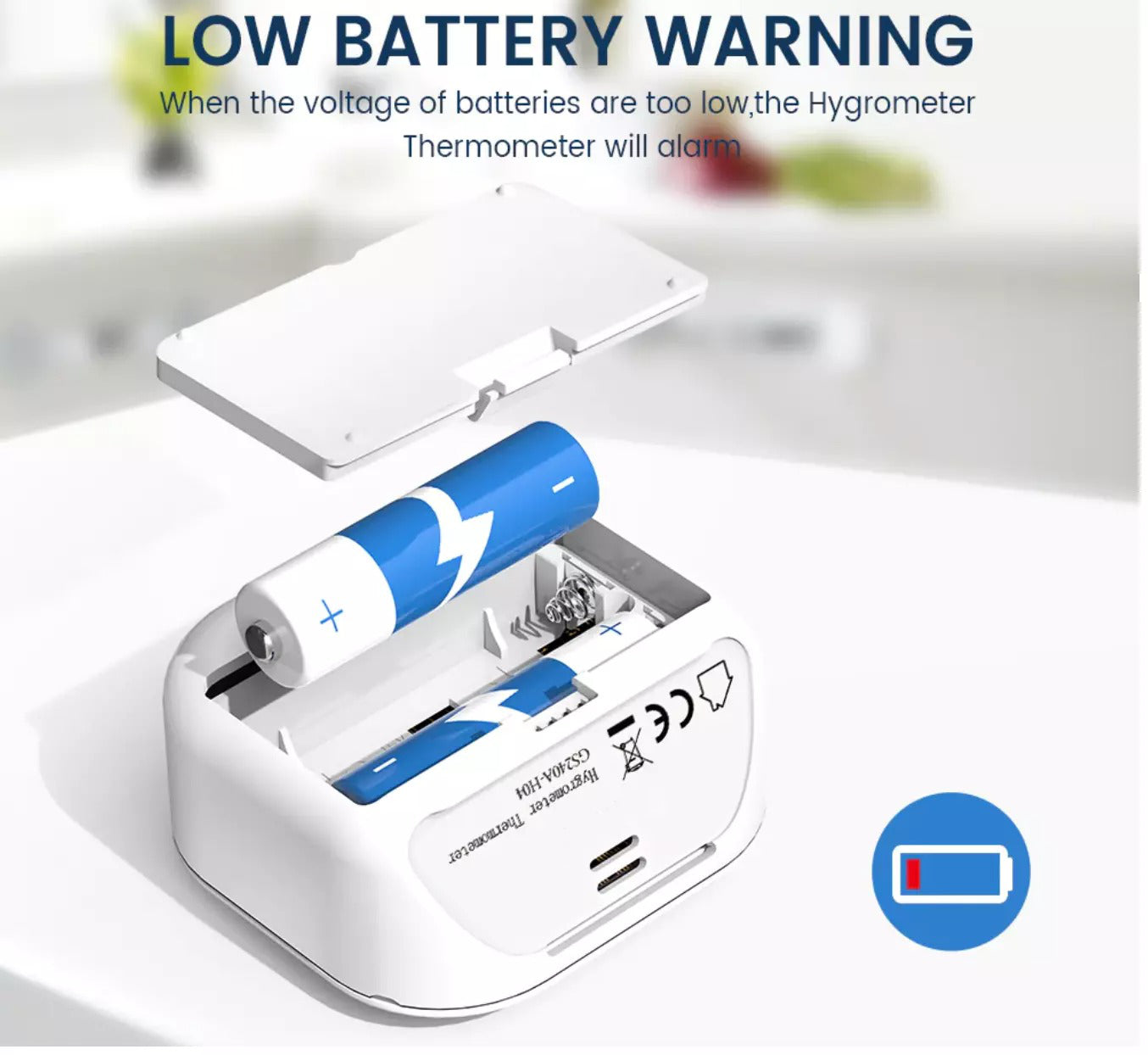 Smart Wifi Temperature and Humidity Monitor