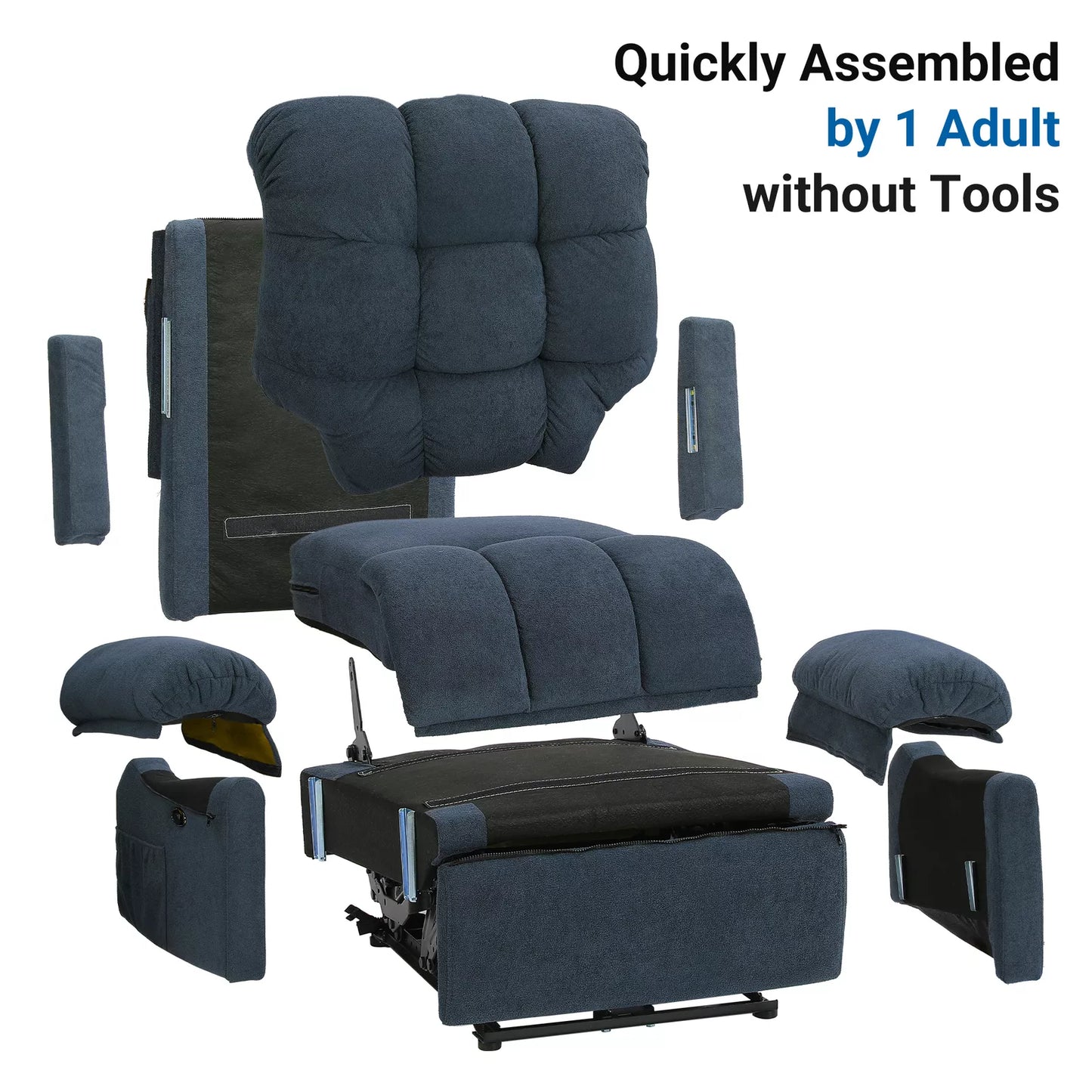 Power Recliner Chair – Electric Adjustable Reclining Chair for Living Room Comfort