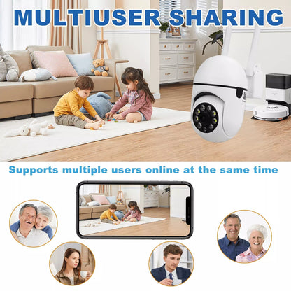 4-Pack Wireless 5g Wifi Security Camera System
