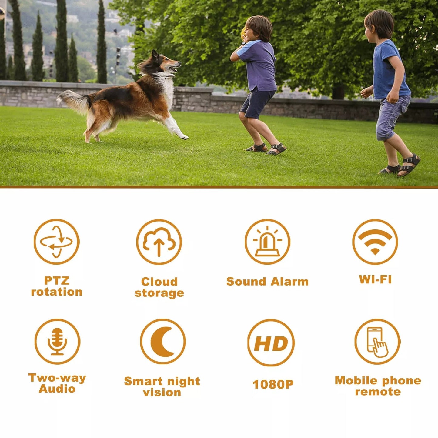 4-Pack Wireless 5g Wifi Security Camera System