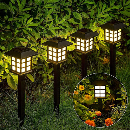 12-Pack Solar Pathway Lights Outdoor