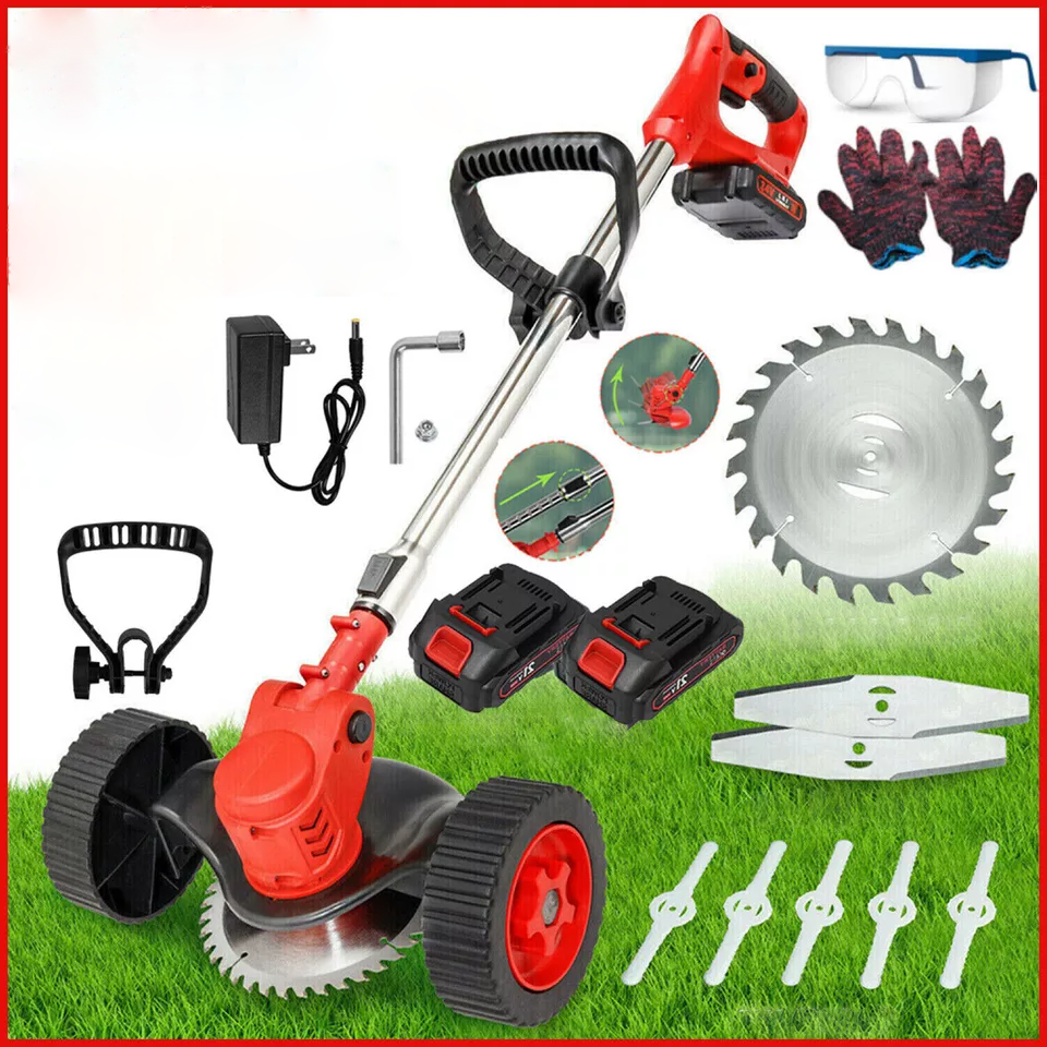 Cordless Electric Weed Lawn Edger Grass String Trimmer