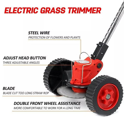 Cordless Electric Weed Lawn Edger Grass String Trimmer