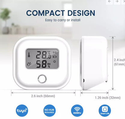 Smart Wifi Temperature and Humidity Monitor