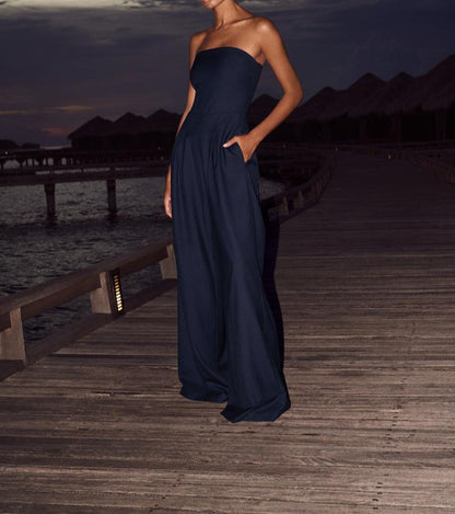 Silvana - Strapless Jumpsuit For Women