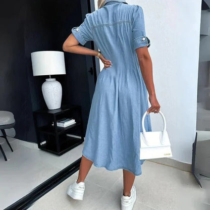 Trendy Denim Dress