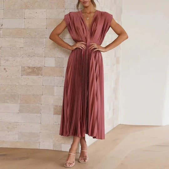 V-neck Dress