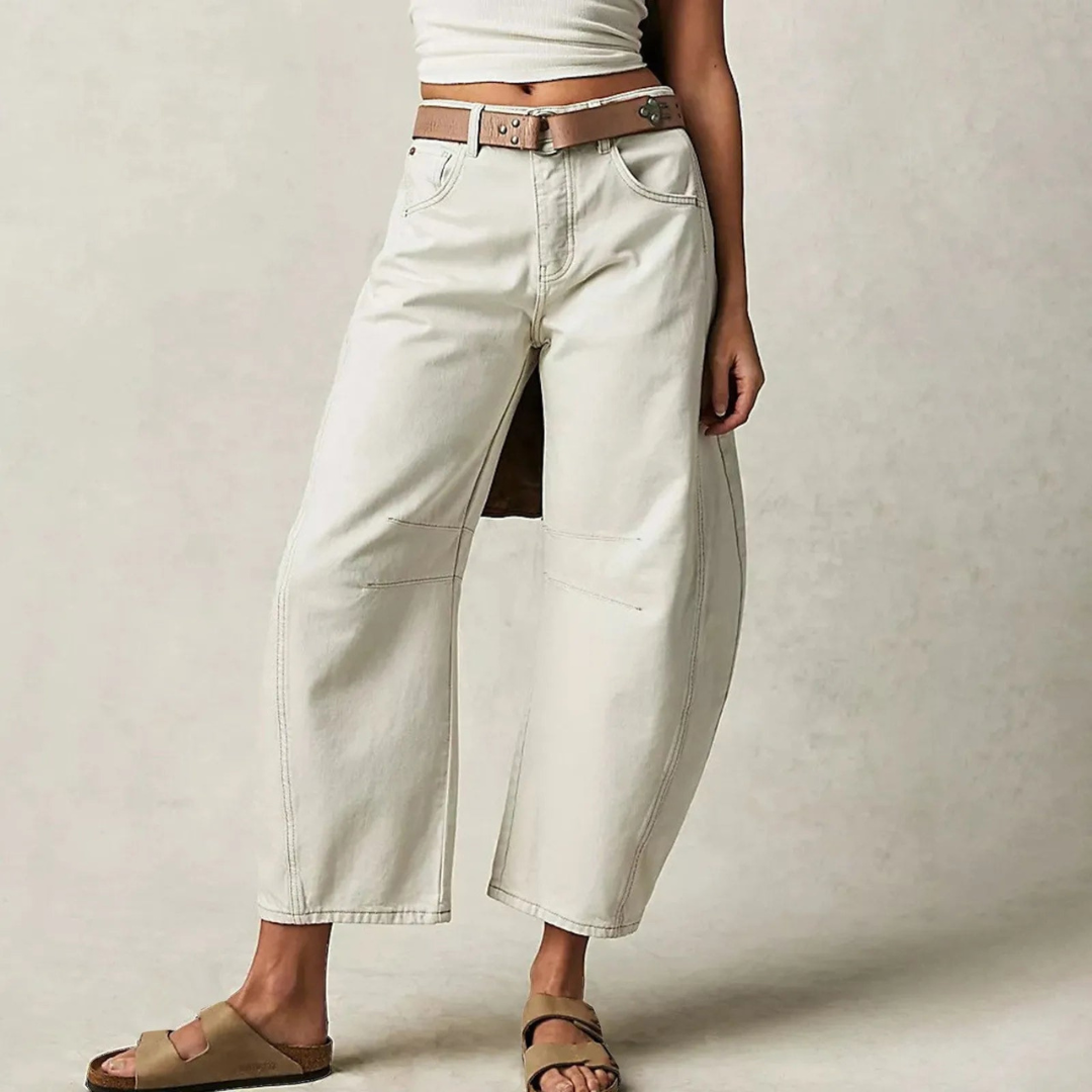 Vintage Wide-Leg Jeans For Women