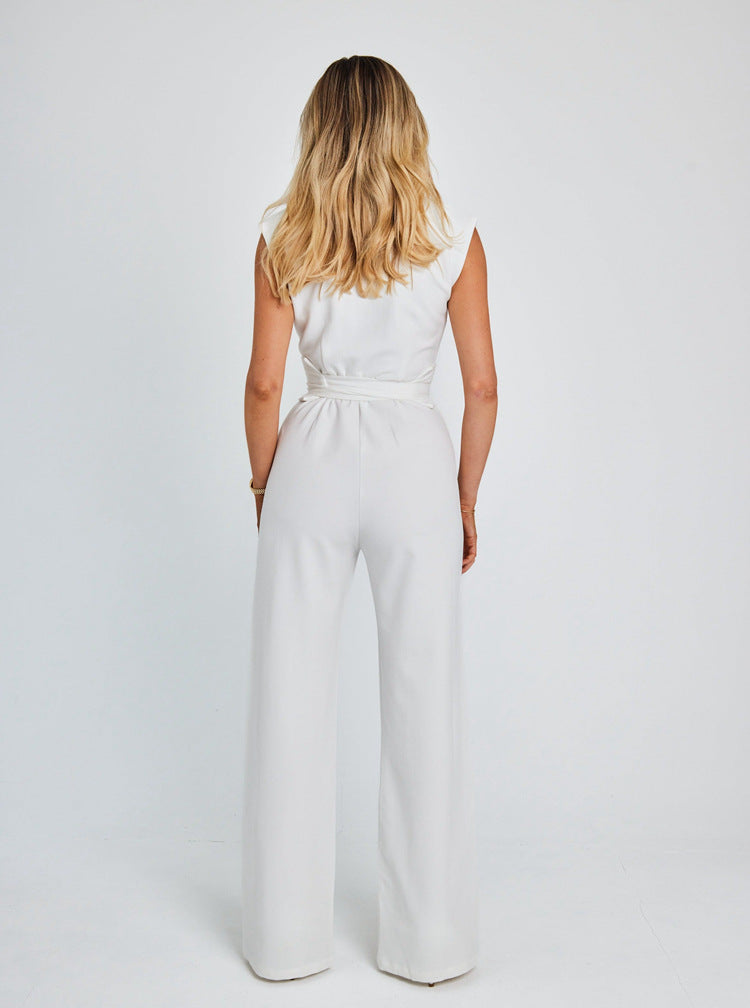 Violet - Sleeveles Jumpsuit For Women