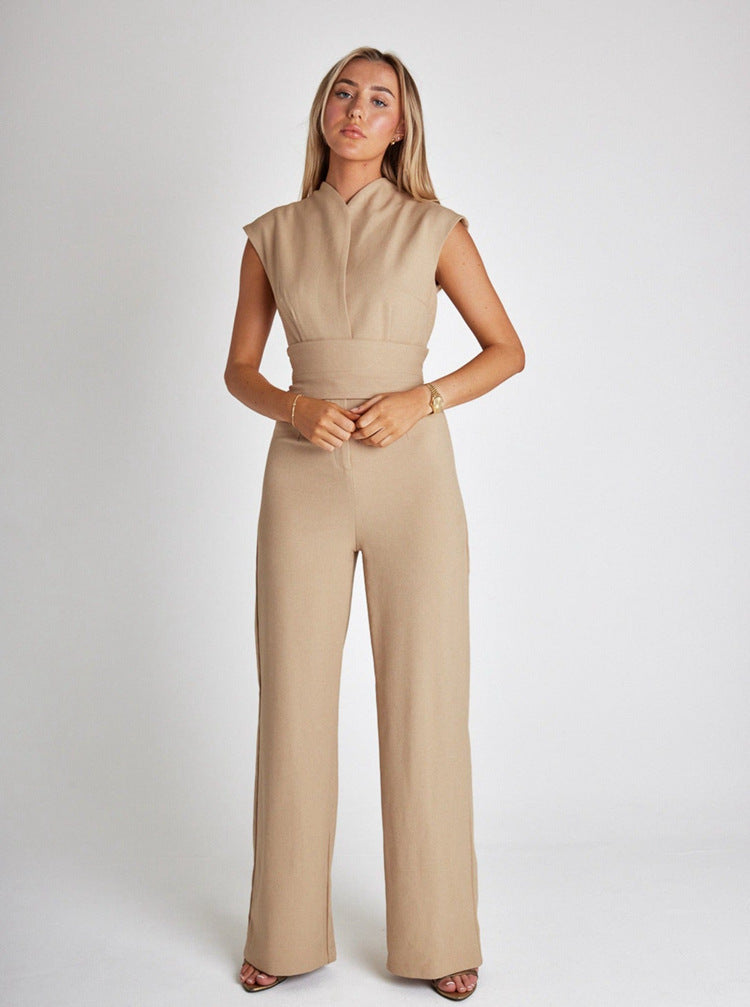 Violet - Sleeveles Jumpsuit For Women