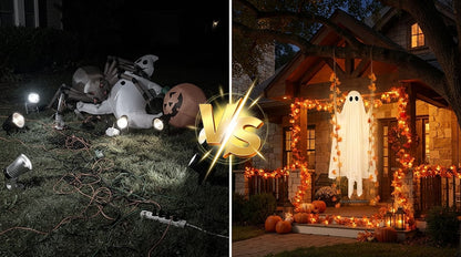 Ventayo – Illuminated Swinging Halloween Ghost Decoration