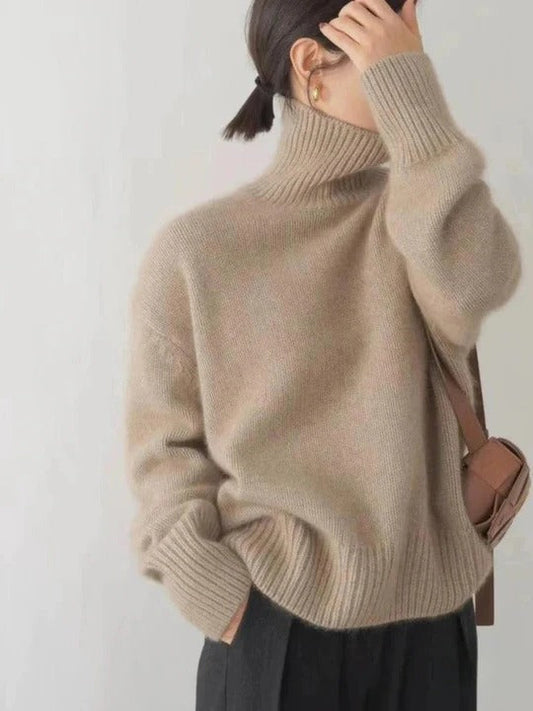 Warm and Comfortable Turtleneck Sweater