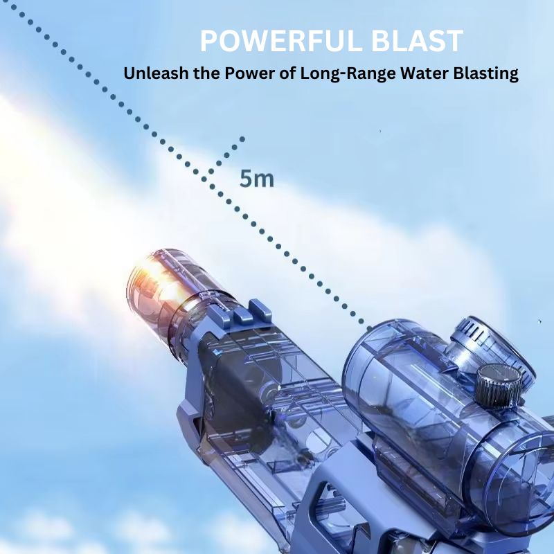 PowerBlast elektrisk vannpistol med immersive LED-lys