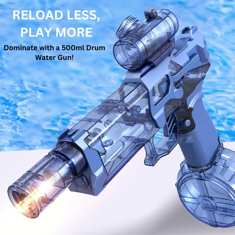 PowerBlast elektrisk vannpistol med immersive LED-lys