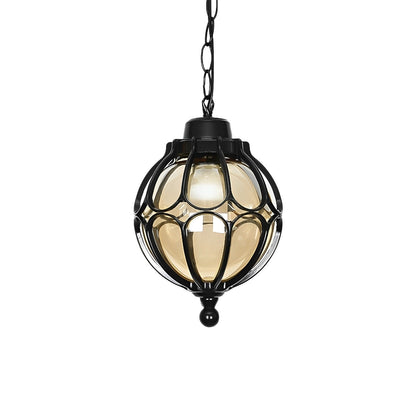 Waterproof Aluminum Ball Outdoor Chandelier Light Hanging Pendan Light