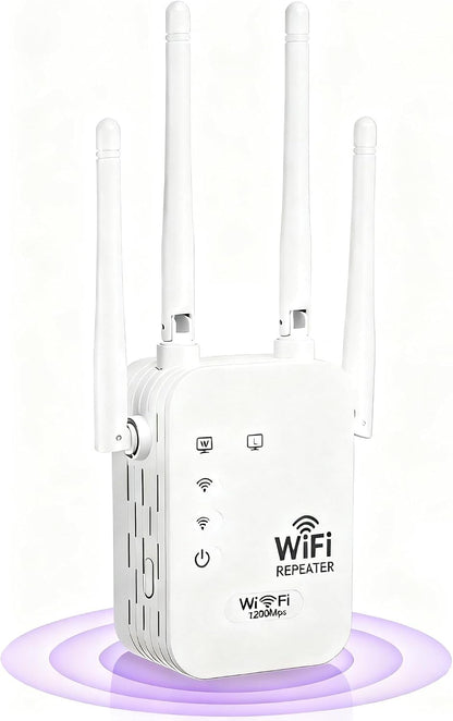 Ventayo – Outdoor WiFi Extender | Long-Range Connectivity with Weather-Resistant Design | Ideal for Streaming in Gardens and Patios