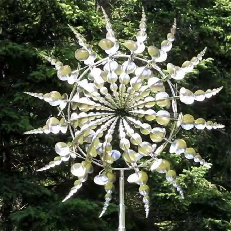 New Anti-Rust Magical Metal Windmill-Kinetic Metal Wind Spinners