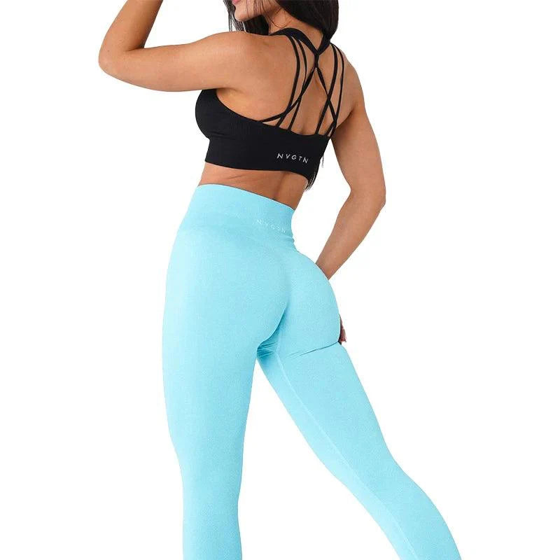 Woman Fitness Elastic Breathable Hip-lifting Leisure Sports Yoga Pants