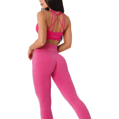 Woman Fitness Elastic Breathable Hip-lifting Leisure Sports Yoga Pants